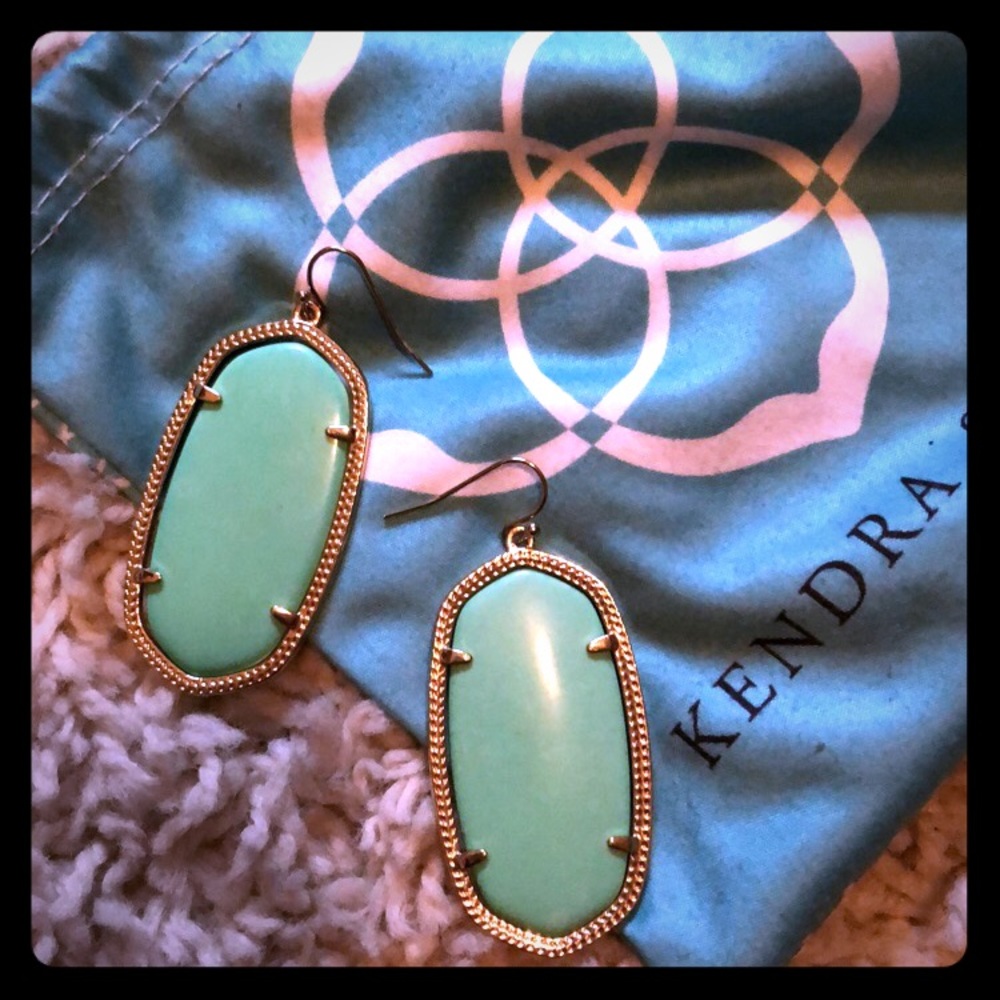 Kendra Scott Danielle Earrings Teal
